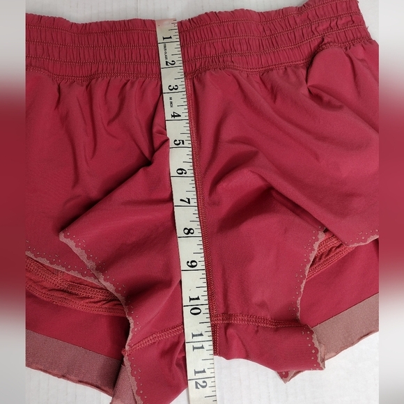 Lululemon Free Spirit Fireside Lined High Rise Active Running Athletic Shorts - Picture 14 of 15